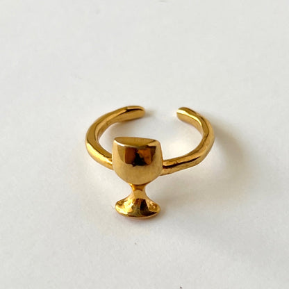 [ wine ] ring gold