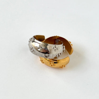 [ eyelet ] ring gold