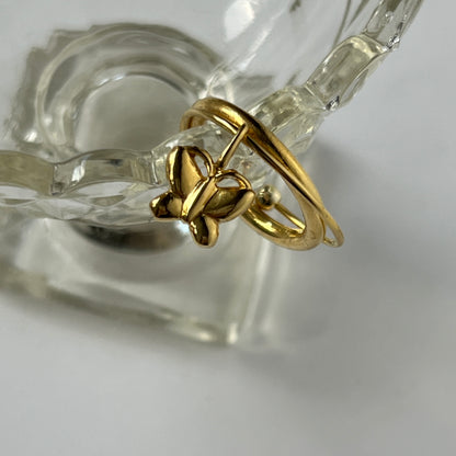 [ papillon ] um motif ring gold