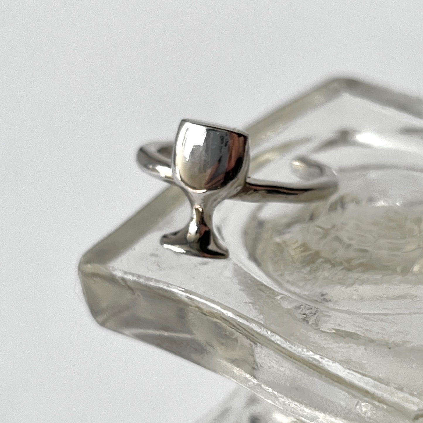 [ wine ] ring silver