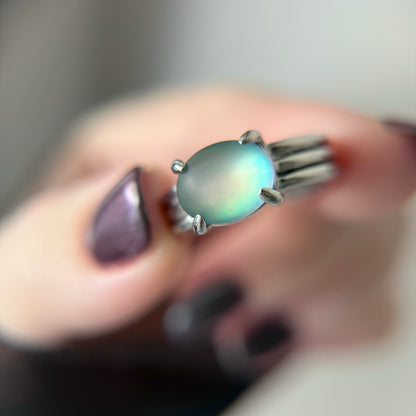 [ frost glass ] trois silver
