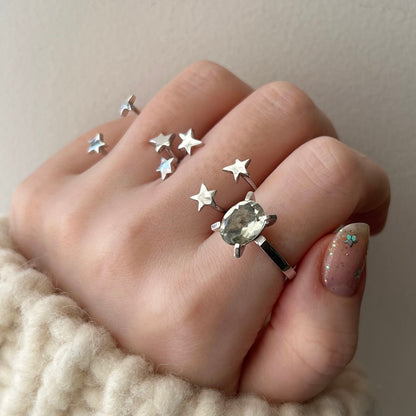 [ silver ] double orion [ free size ]
