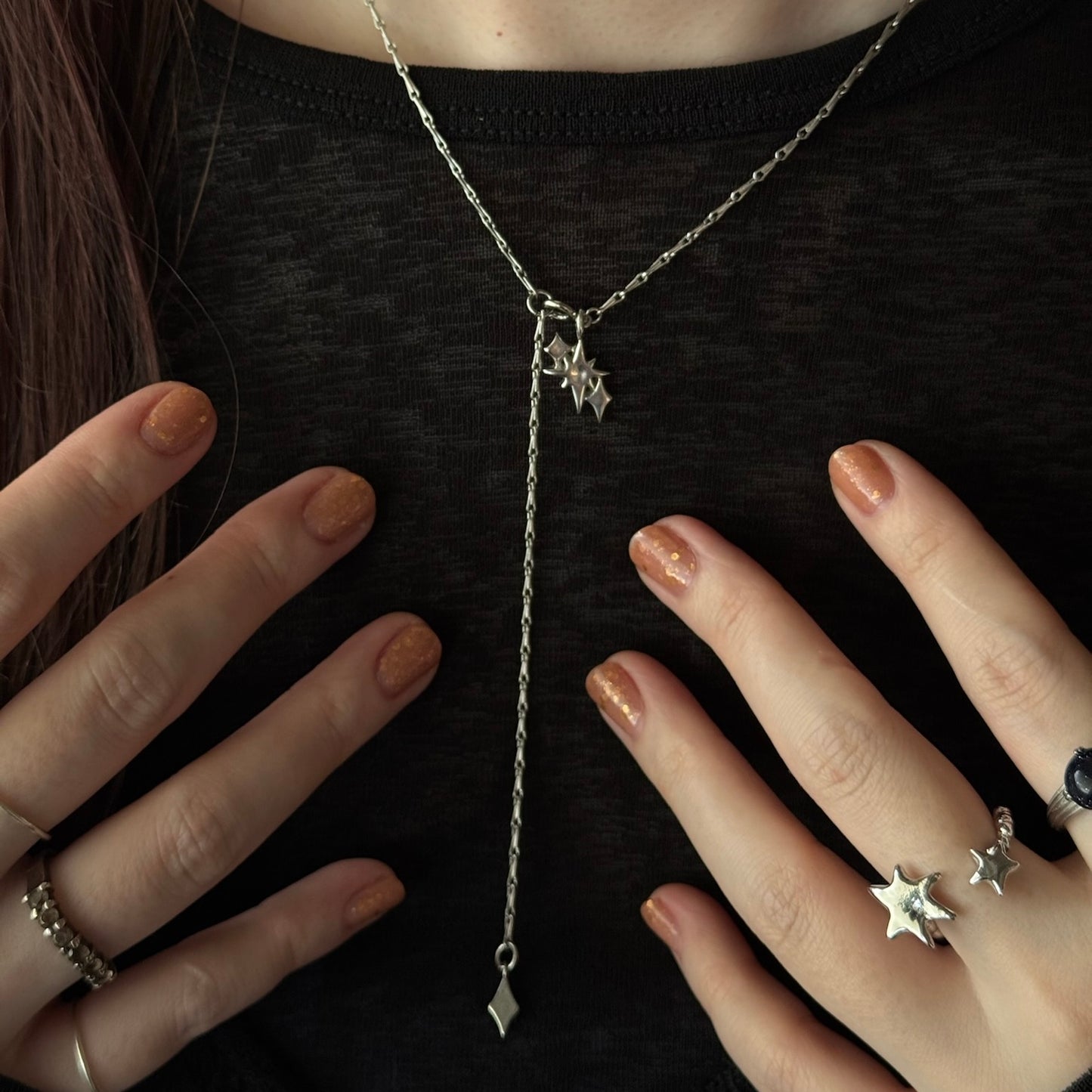 [ silver ] ptolemaeus necklace [ free size ]