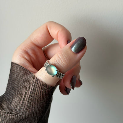 [ frost glass ] trois silver