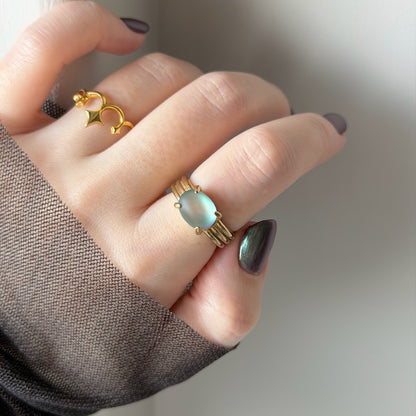 [ frost glass ] trois gold