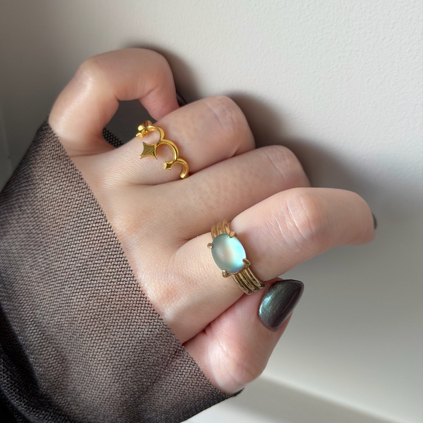 [ frost glass ] trois gold