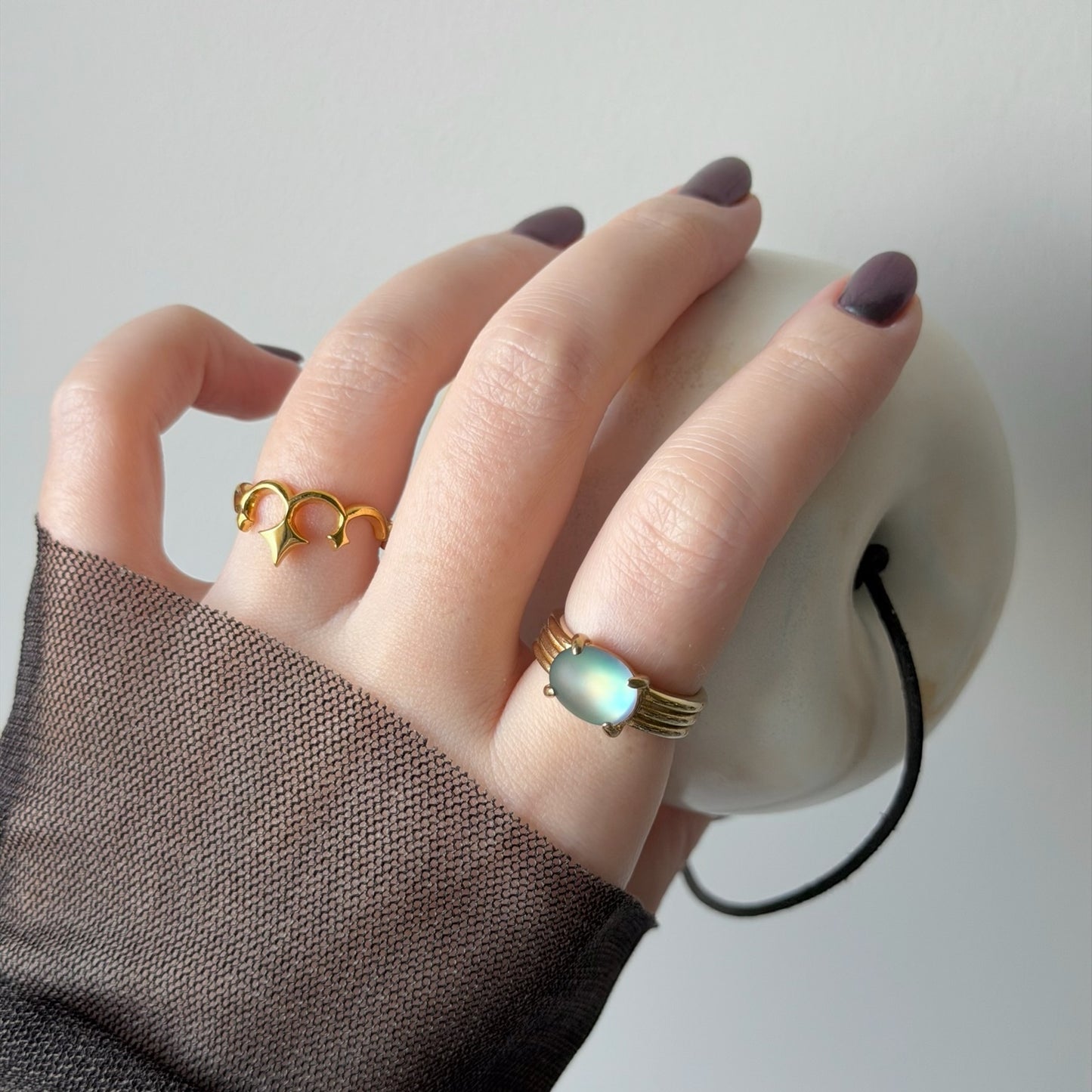 [ frost glass ] trois gold