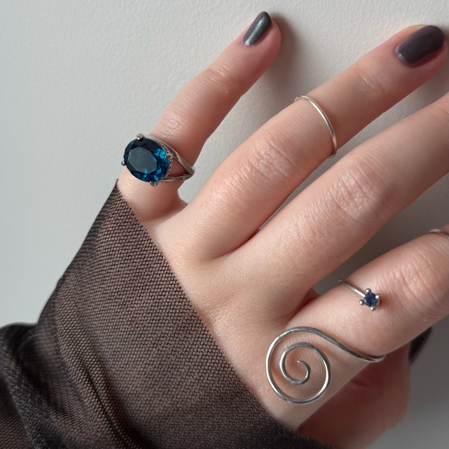 [ indigo quartz ] reine -pinky silver