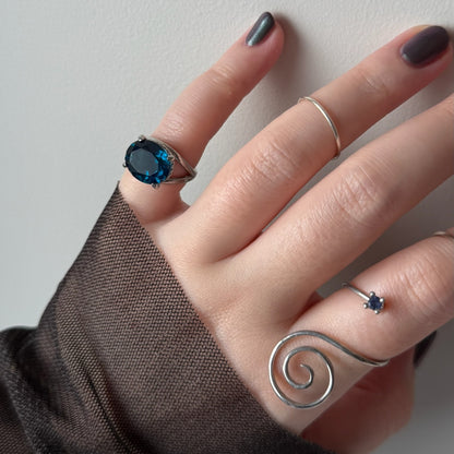 [ indigo quartz ] reine -pinky silver