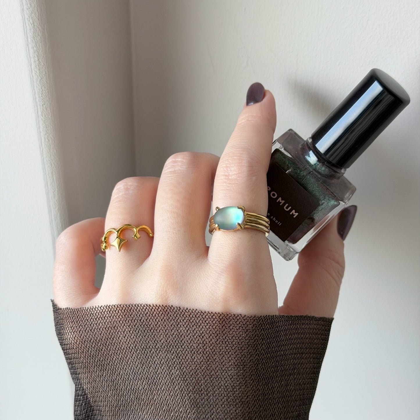 [ frost glass ] trois gold