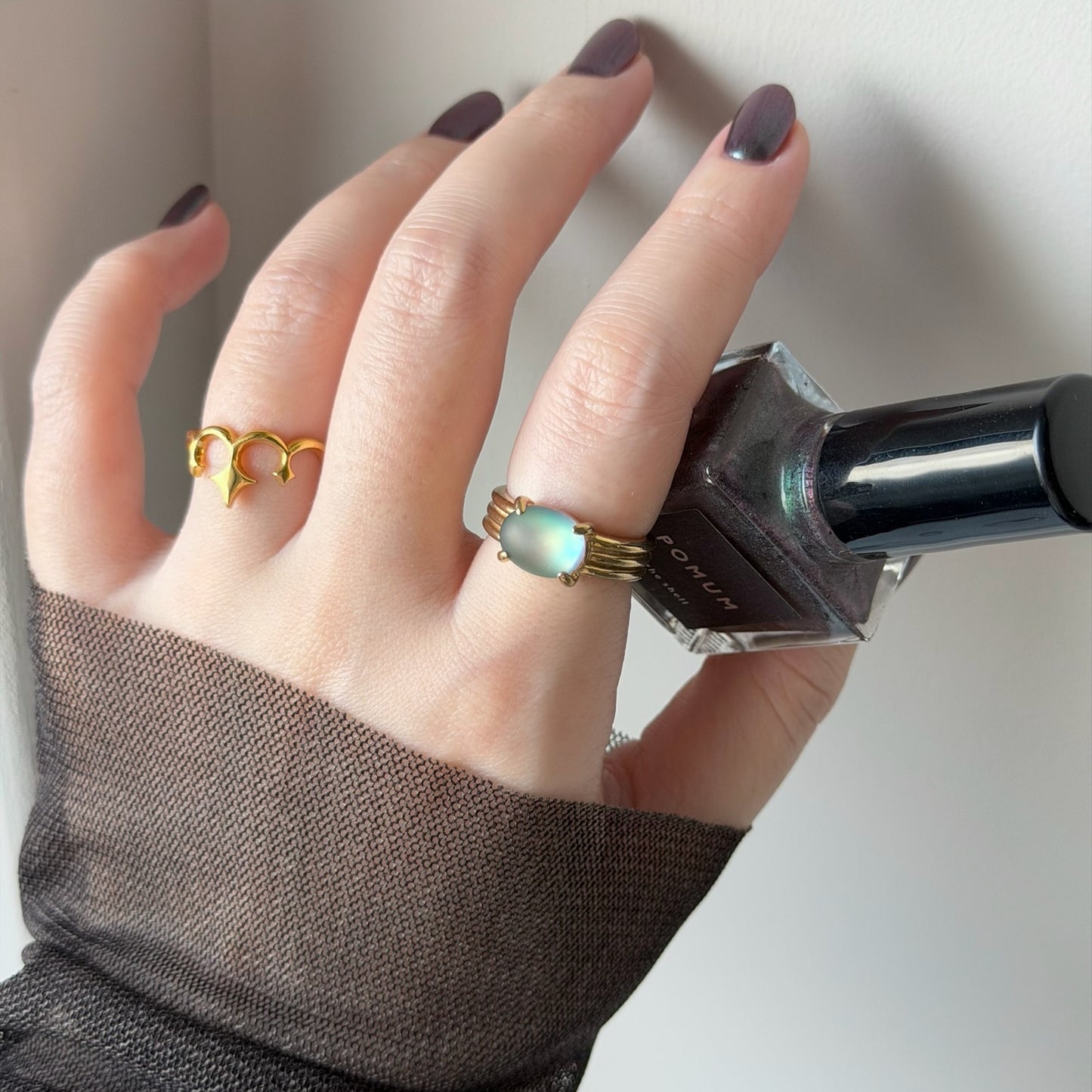 [ frost glass ] trois gold