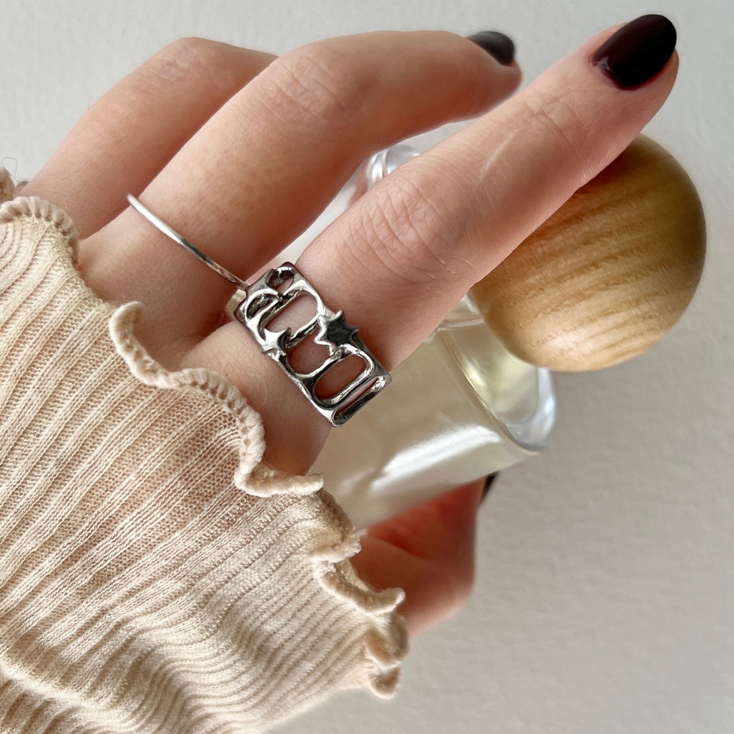 [ lux ring ] ring silver