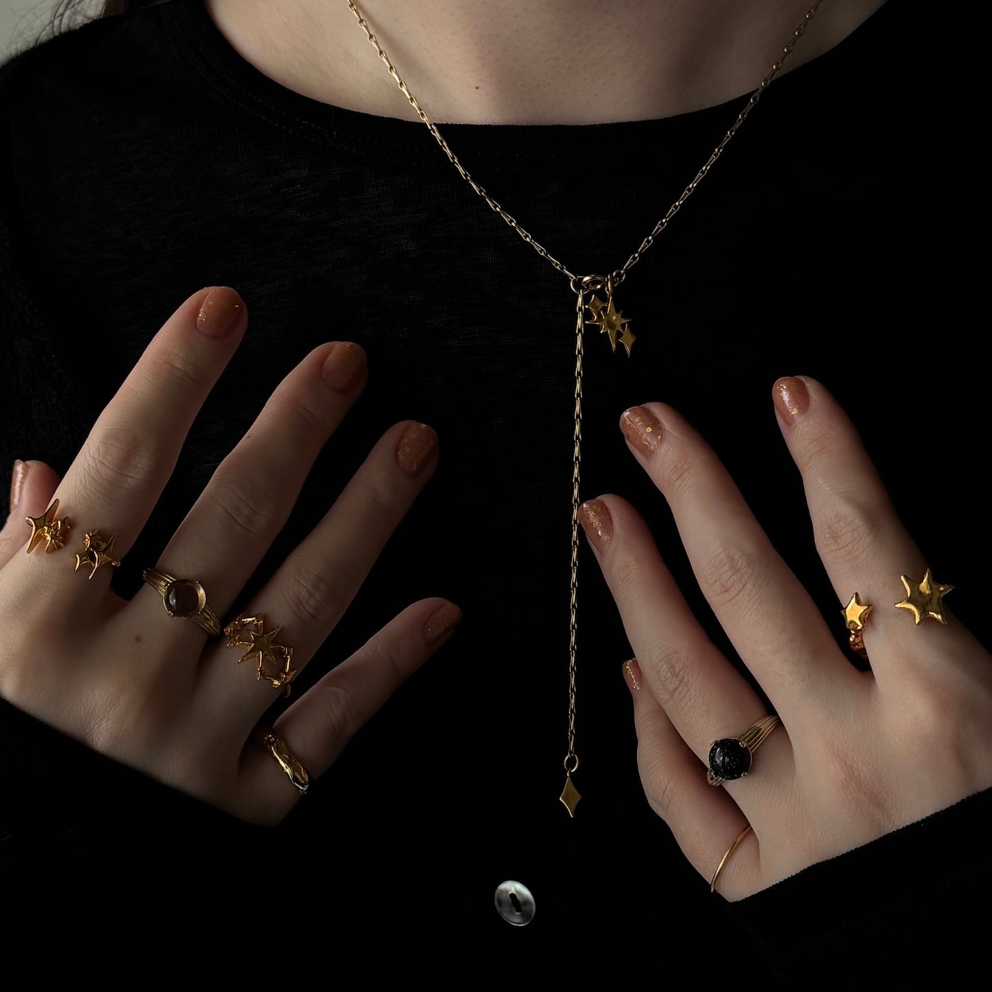 [ gold ] astrolabe [ free size ]