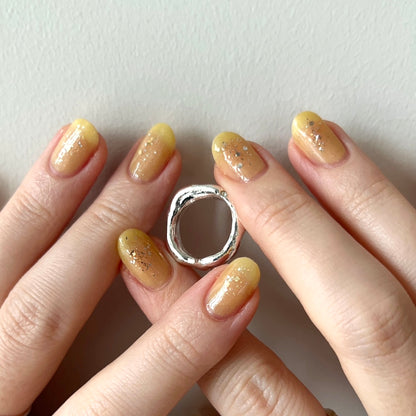 [ mint ] nuanced pinky ring [ silver ]