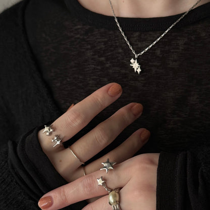 [ silver ] ptolemaeus necklace [ free size ]