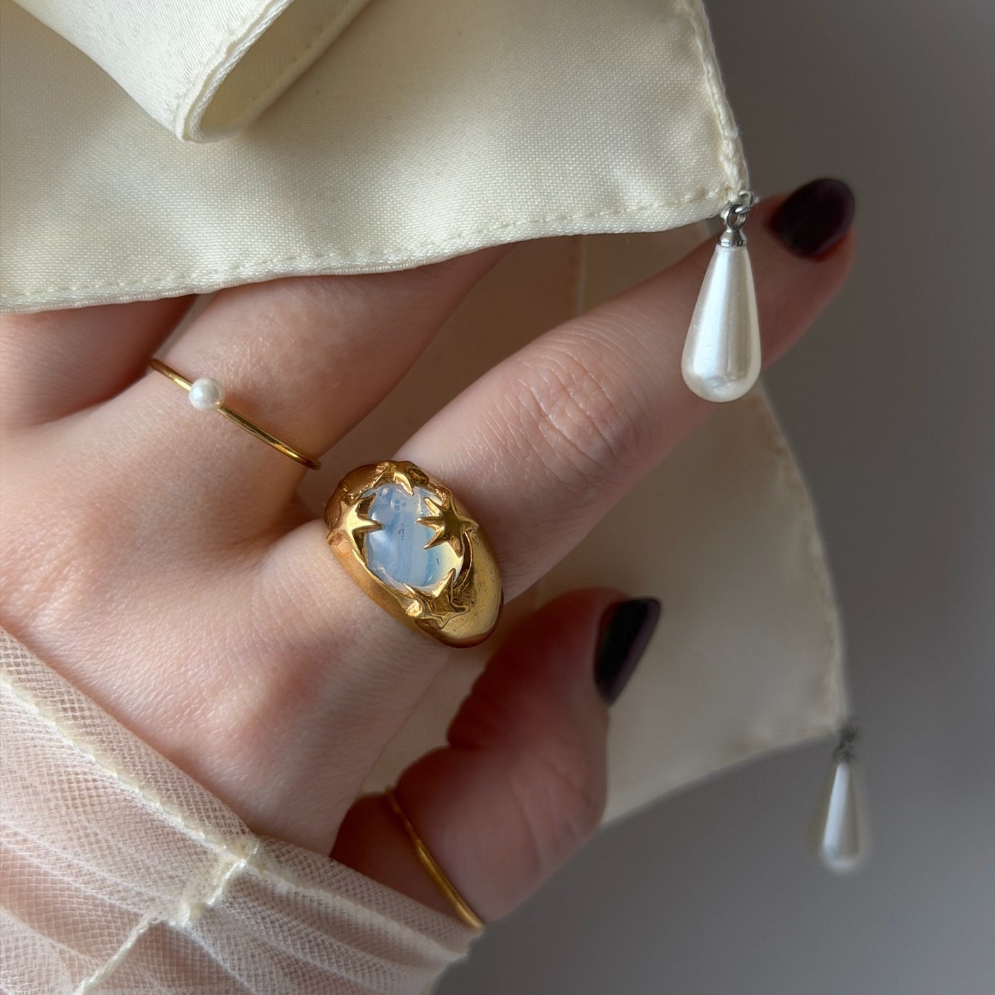 [ dew ] twinkle ring gold