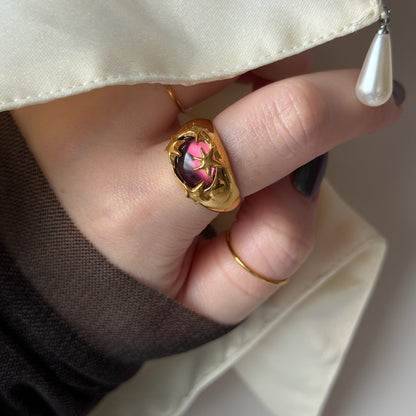 [ wine ] twinkle ring gold