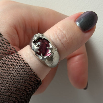 [ wine ] twinkle ring silver