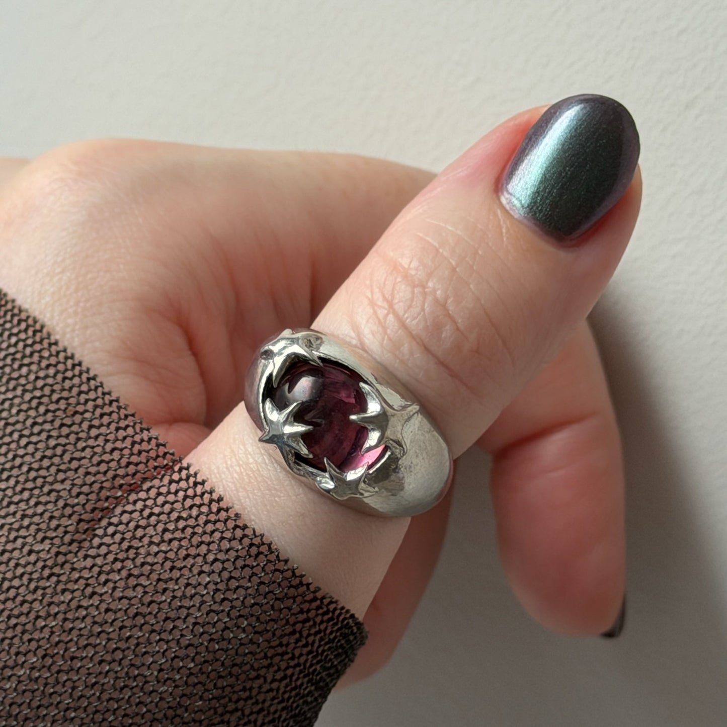 [ wine ] twinkle ring silver