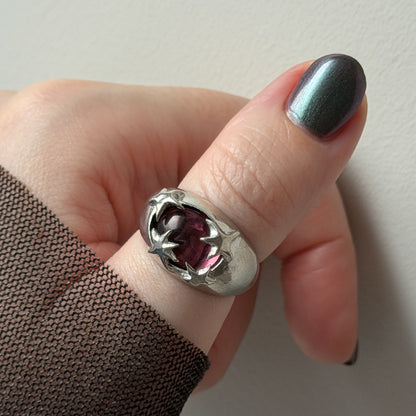 [ wine ] twinkle ring silver