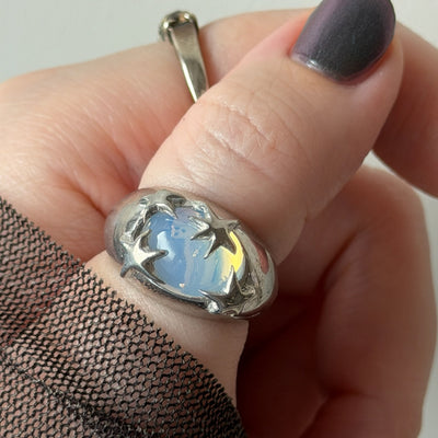 [ dew ] twinkle ring silver