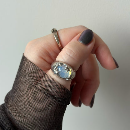 [ dew ] twinkle ring silver