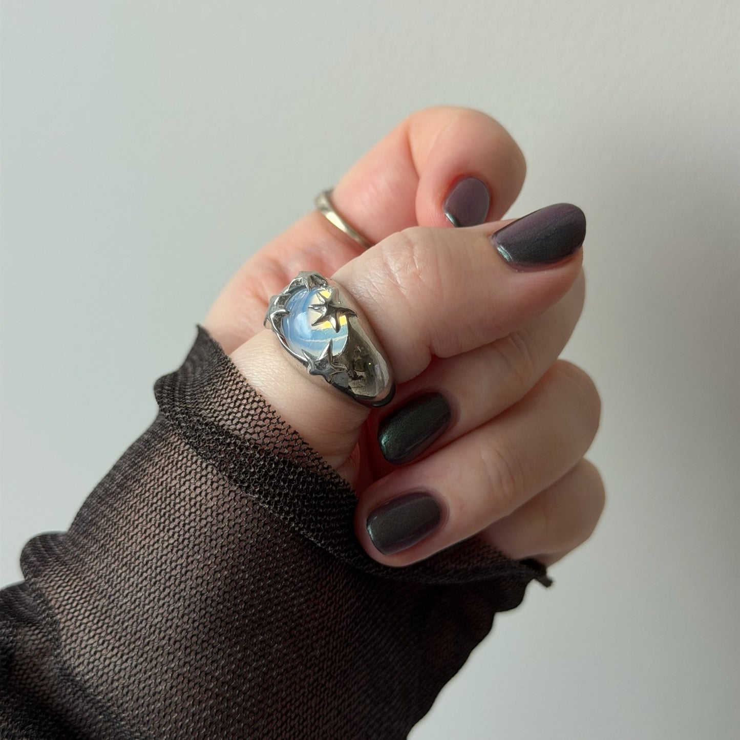 [ dew ] twinkle ring silver