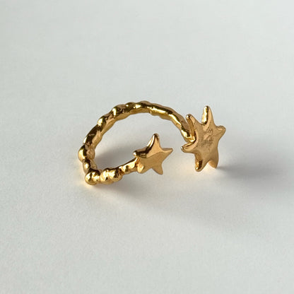 [ gold ] multiple star [ free size ]
