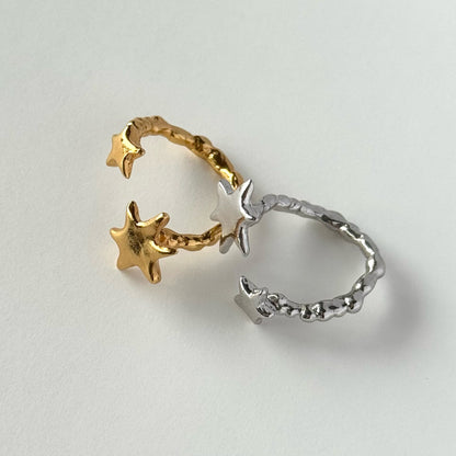 [ gold ] multiple star [ free size ]