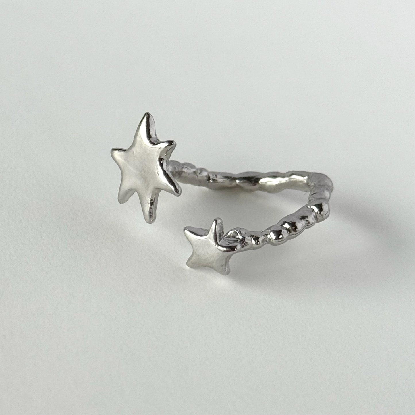 [ silver ] multiple star [ free size ]