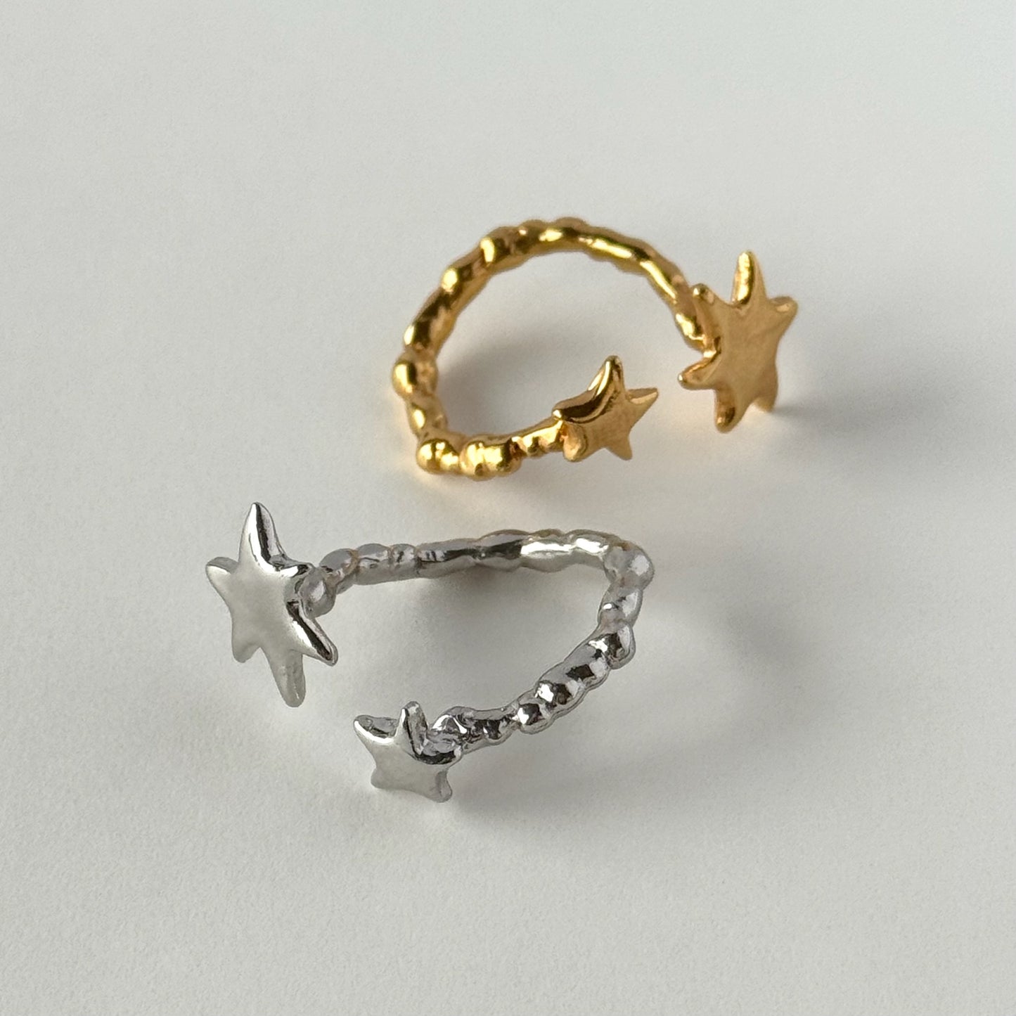 [ gold ] multiple star [ free size ]