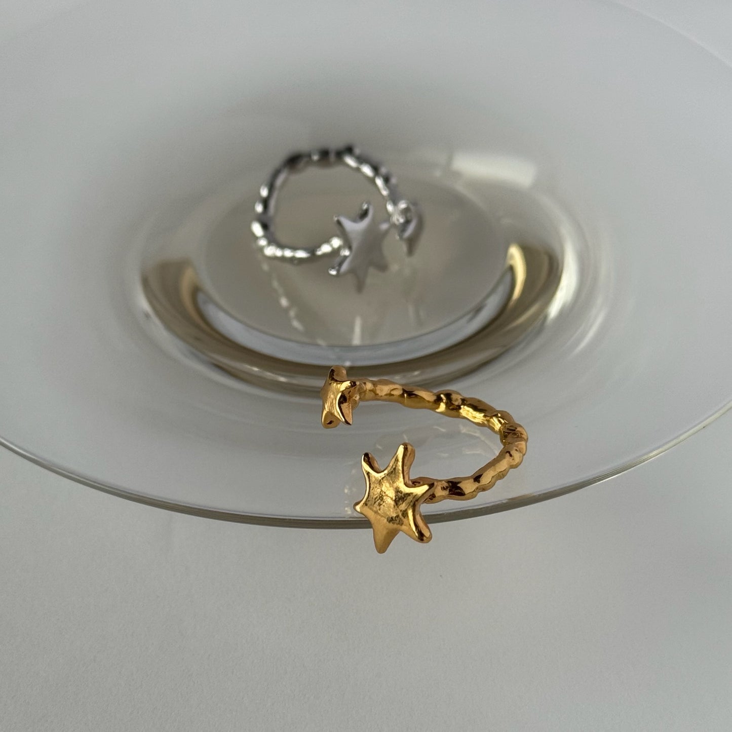 [ gold ] multiple star [ free size ]