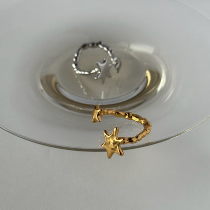 [ gold ] multiple star [ free size ]