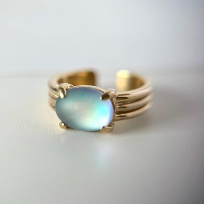 [ frost glass ] trois gold