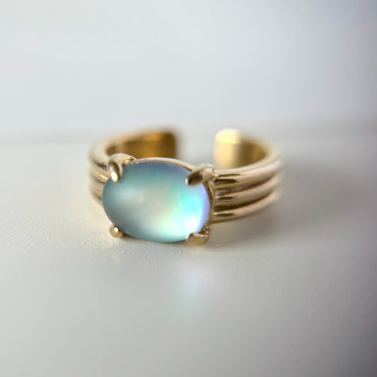 [ frost glass ] trois gold