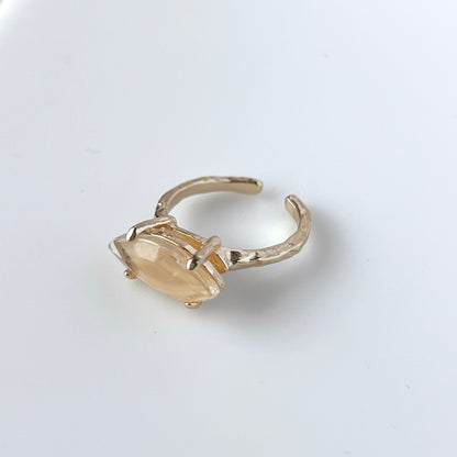04. [ yellow ] gem MARQUISE gold