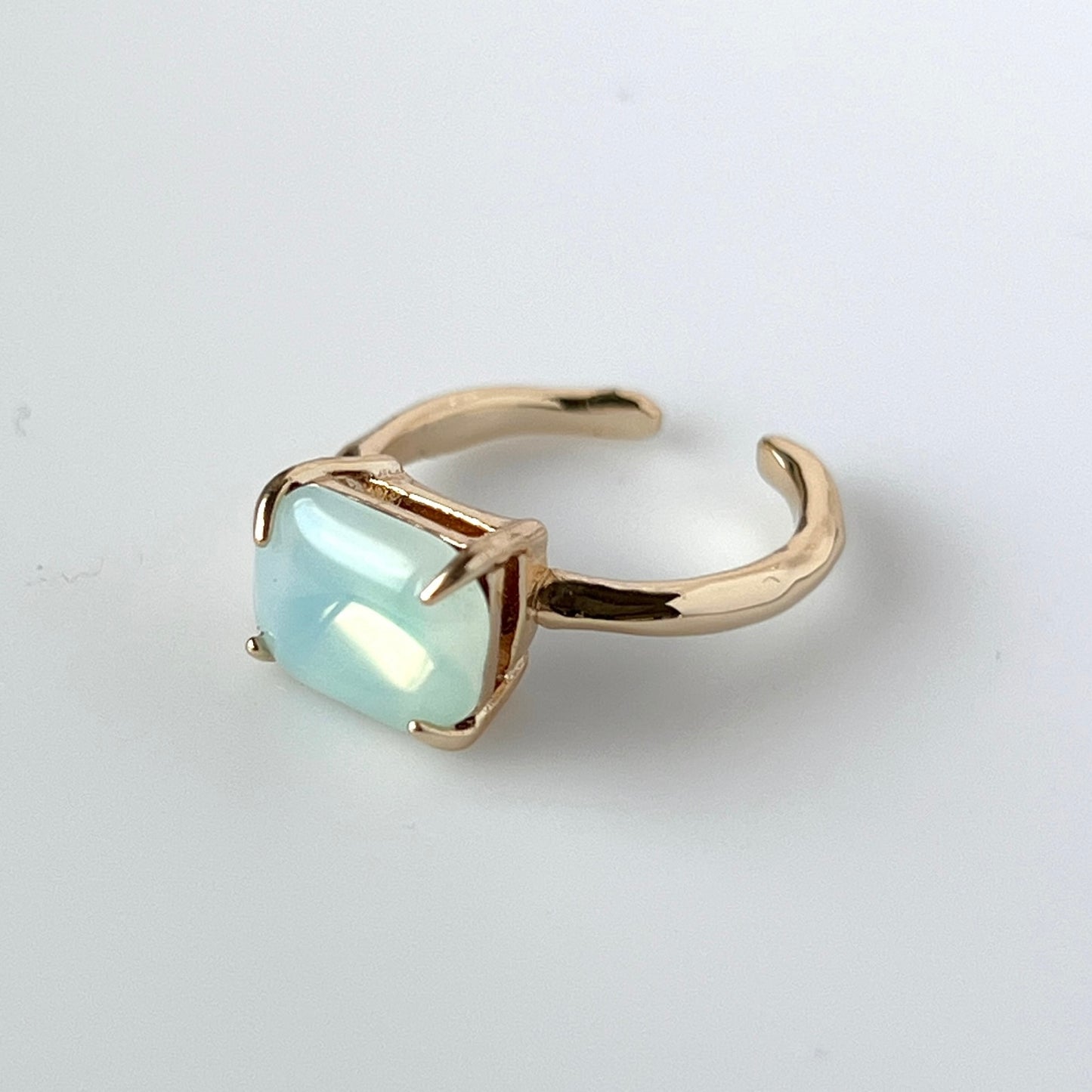 [ opal ] gem OCTAGON gold