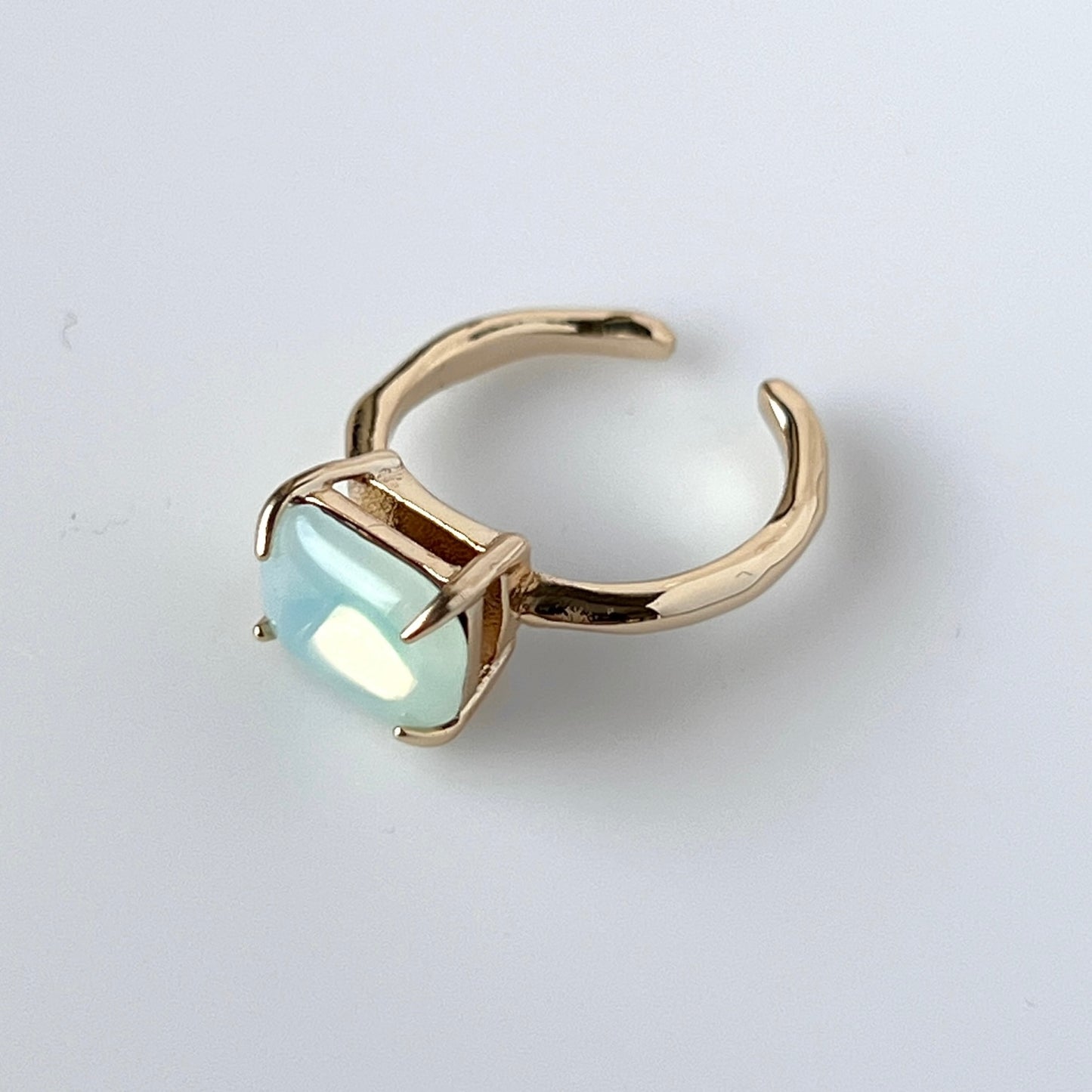 [ opal ] gem OCTAGON gold