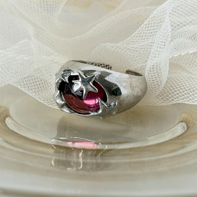 [ wine ] twinkle ring silver