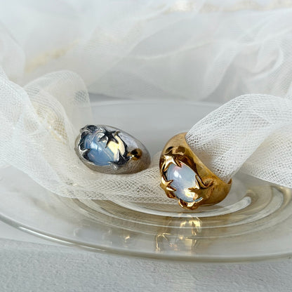 [ dew ] twinkle ring silver