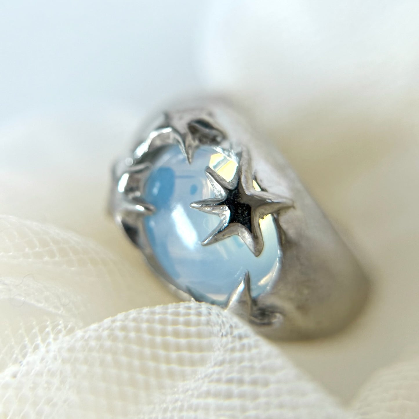 [ dew ] twinkle ring silver