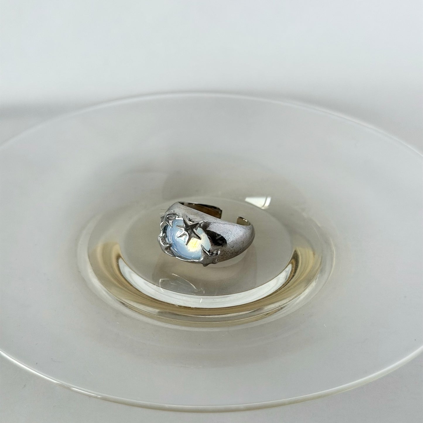 [ dew ] twinkle ring silver