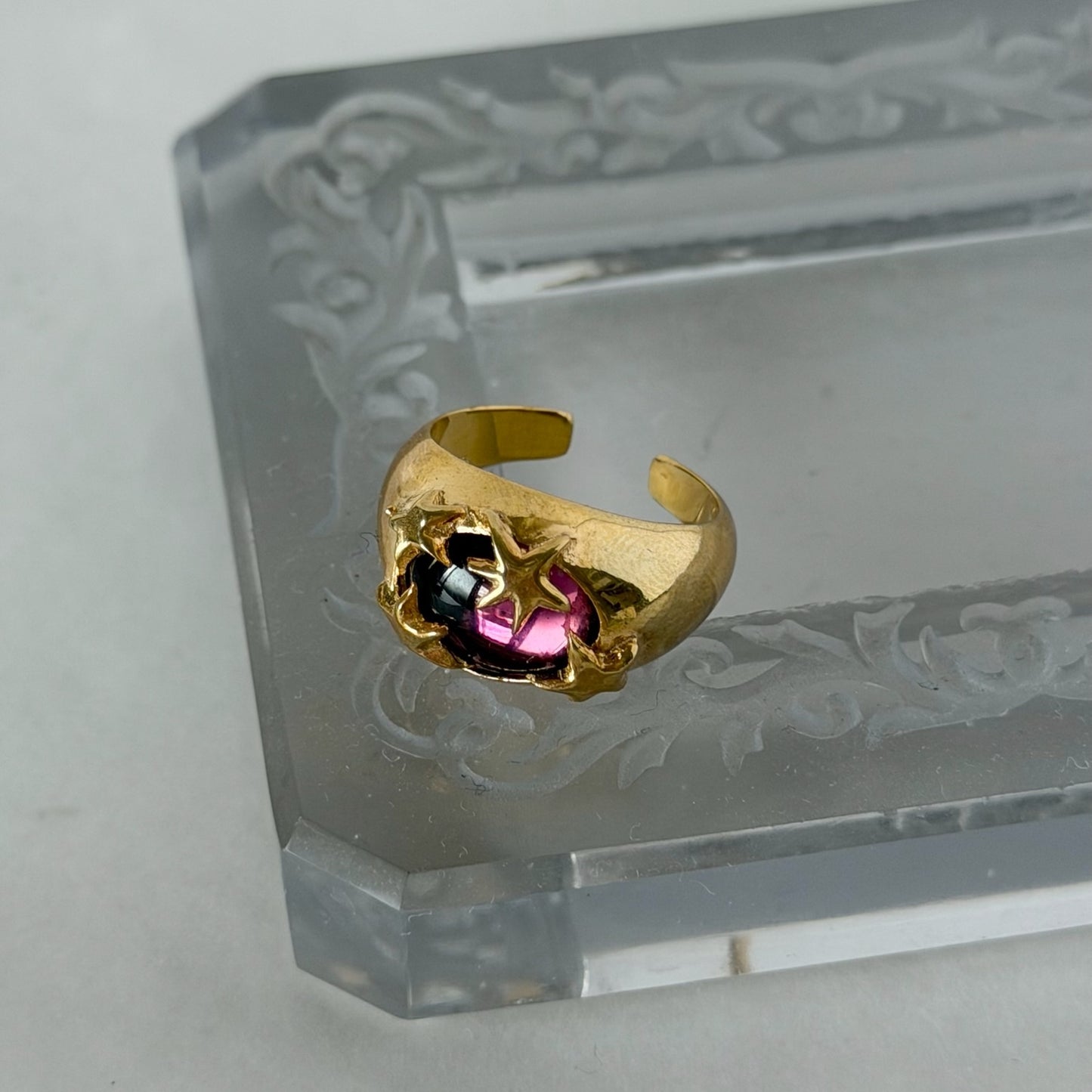 [ wine ] twinkle ring gold