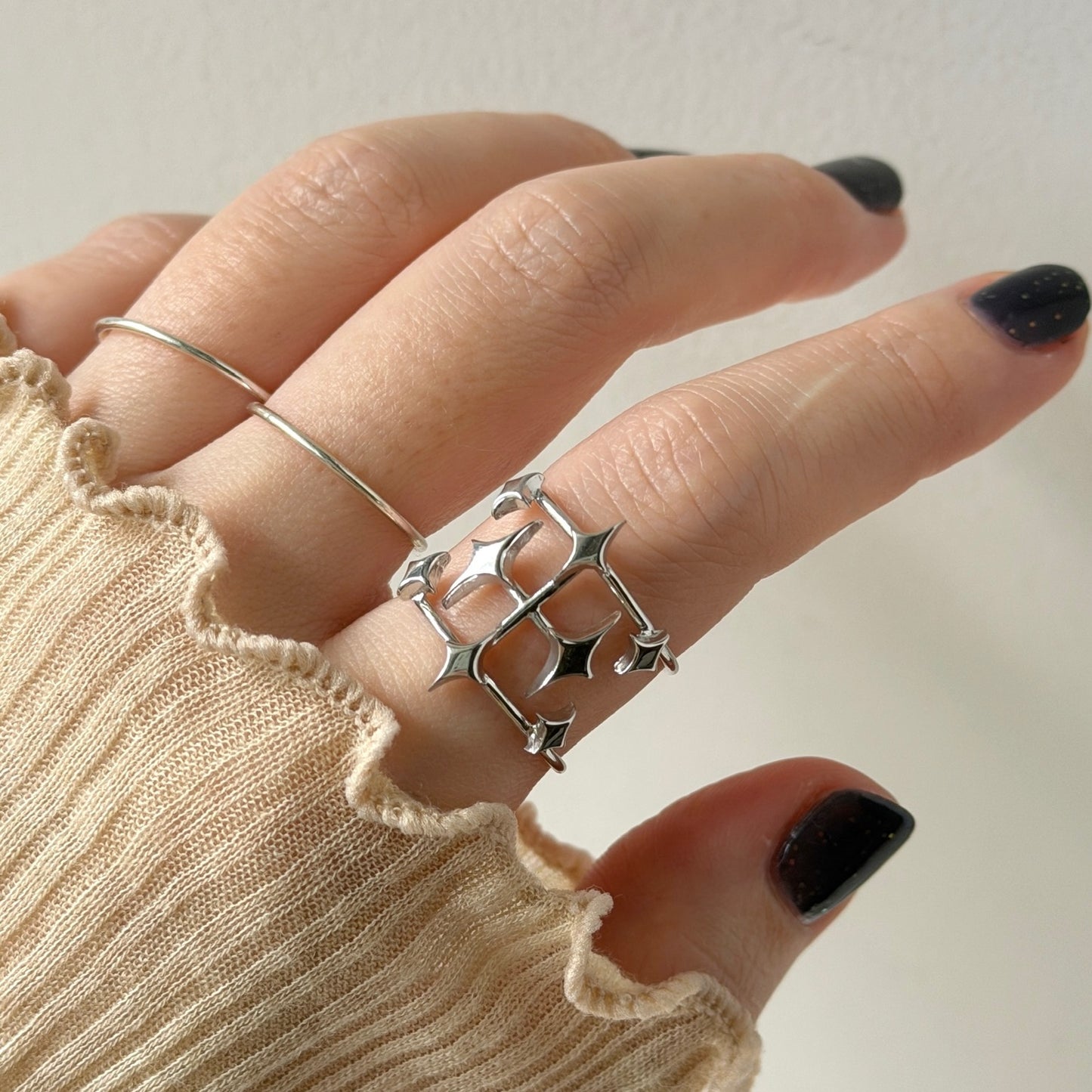[ vitrum ] ring silver