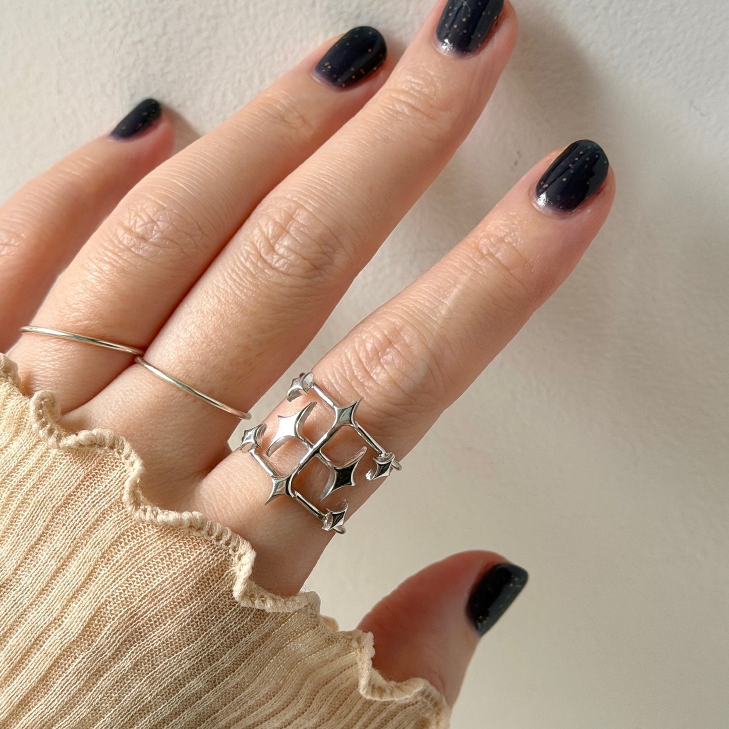 [ vitrum ] ring silver