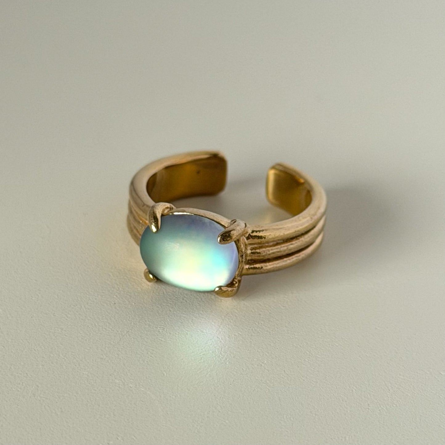 [ frost glass ] trois gold
