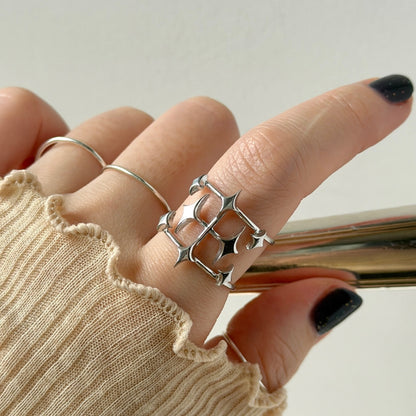 [ vitrum ] ring silver