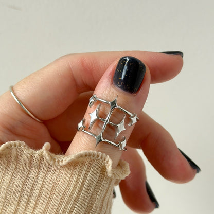 [ vitrum ] ring silver