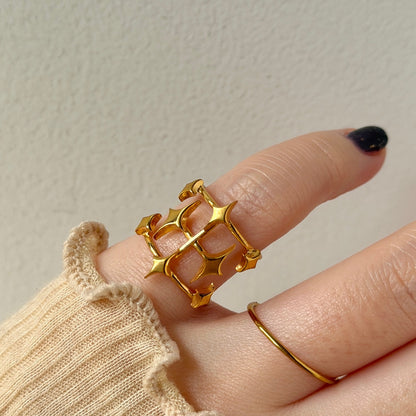 [ vitrum ] ring gold