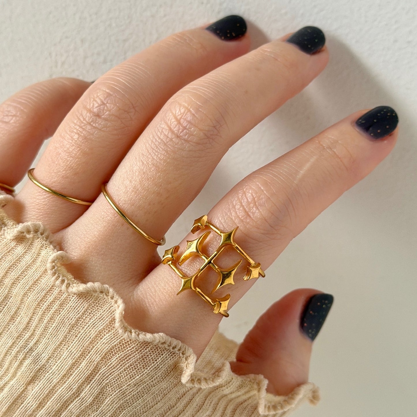 [ vitrum ] ring gold